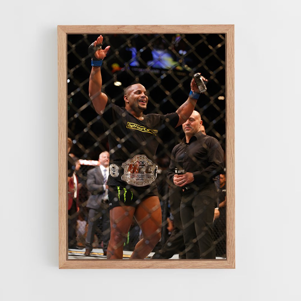 Poster Daniel cormier – affiche MMA (vue 4)